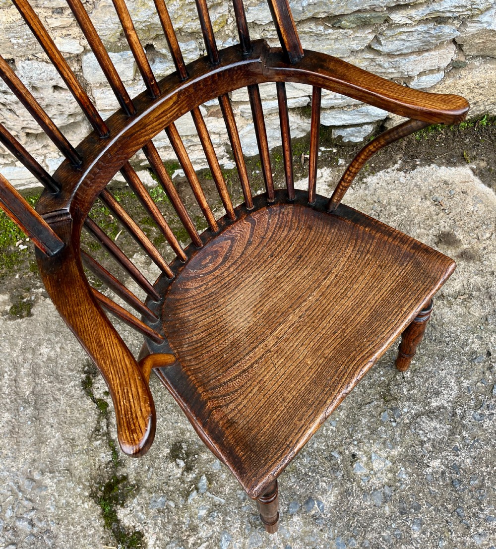 Early 19th Century Stick Back Windsor Chair View IV