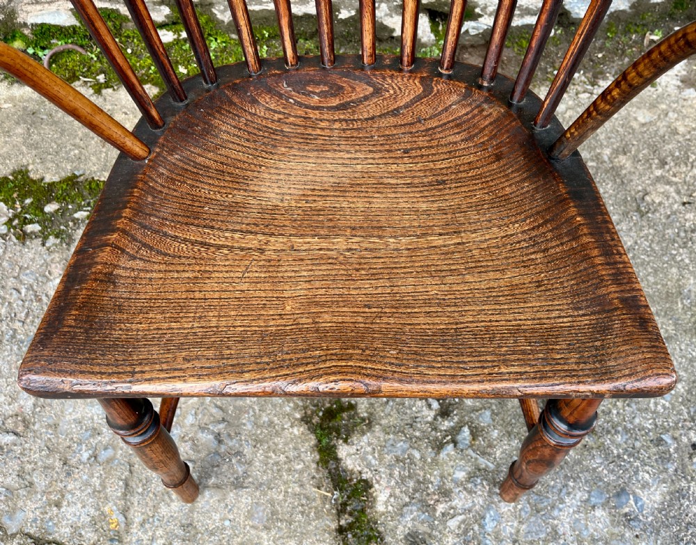 Early 19th Century Stick Back Windsor Chair View V