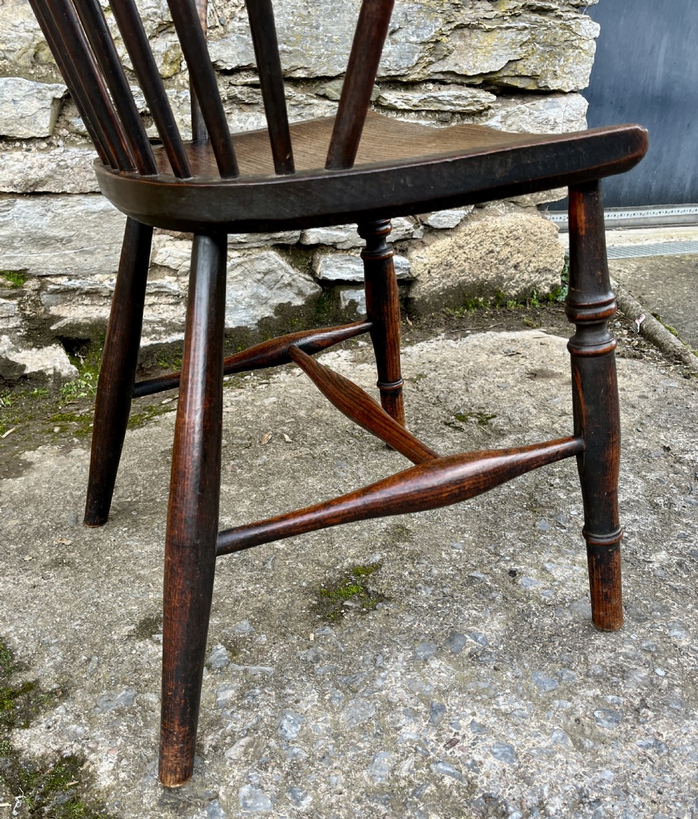 Early 19th Century Stick Back Windsor Chair View VII