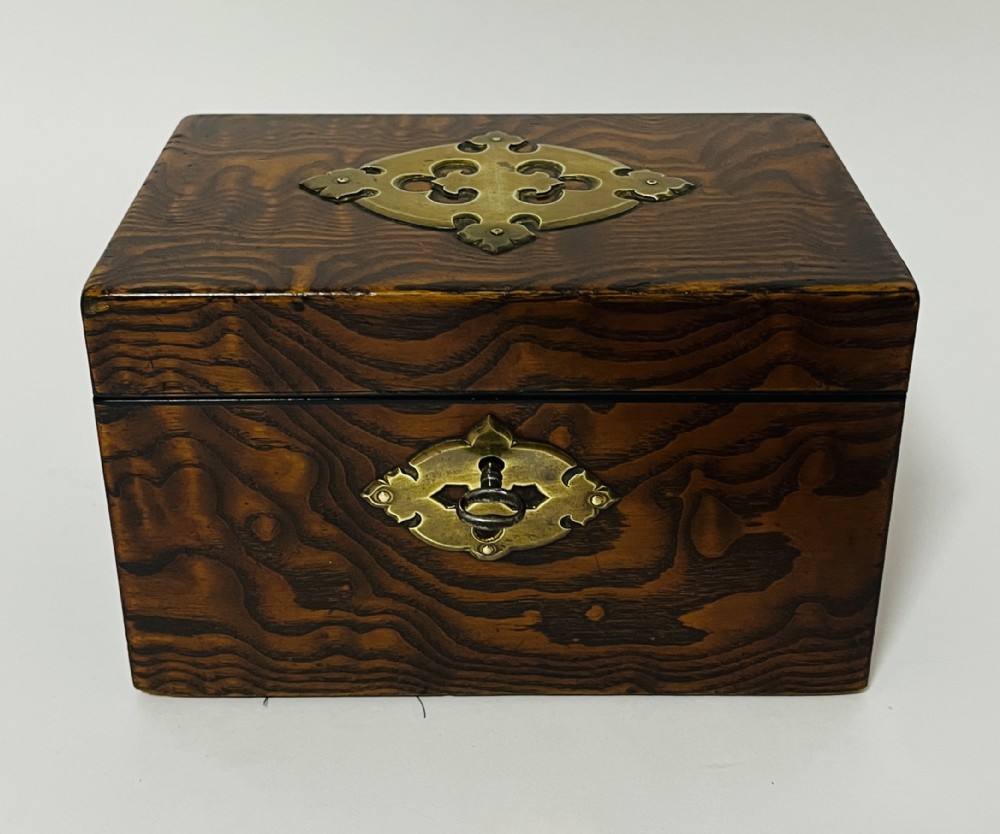 Small Antique Tea Caddy