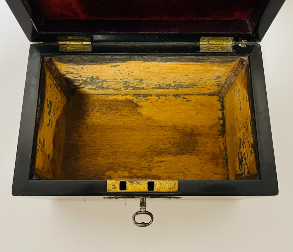 Small Antique Tea Caddy View VII