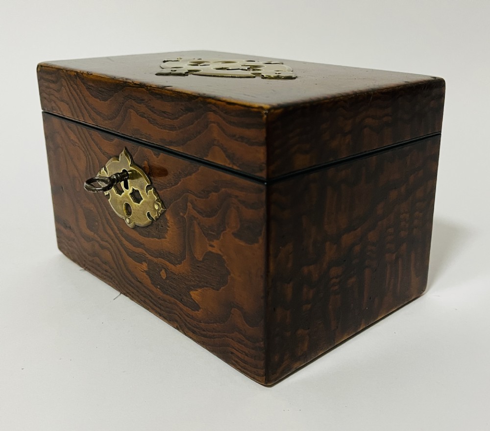Small Antique Tea Caddy View VIII