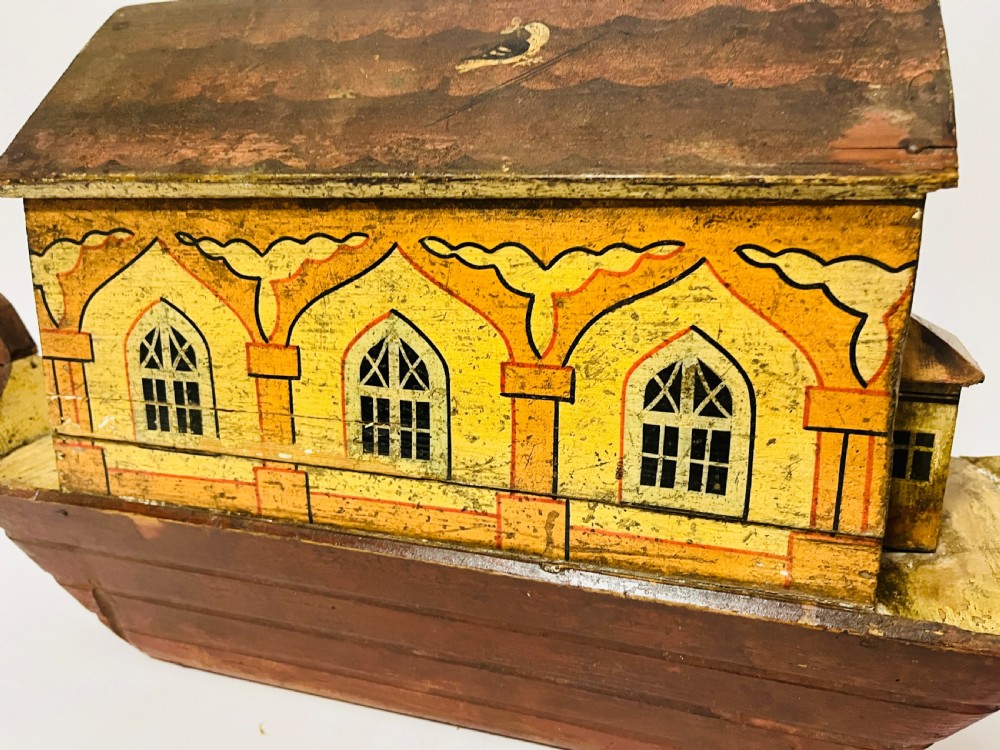 Victorian German Noah's Ark and Animals View III
