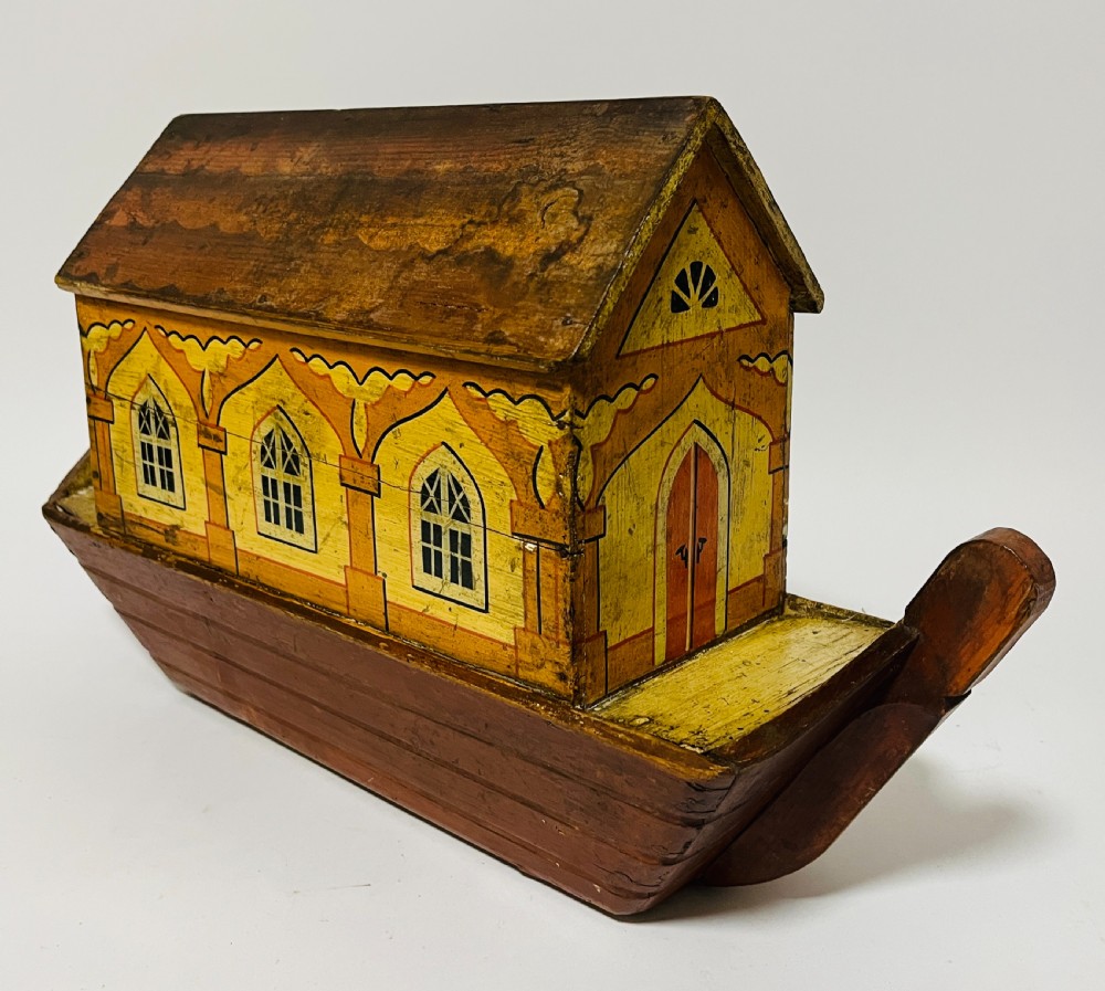Victorian German Noah's Ark and Animals View IV