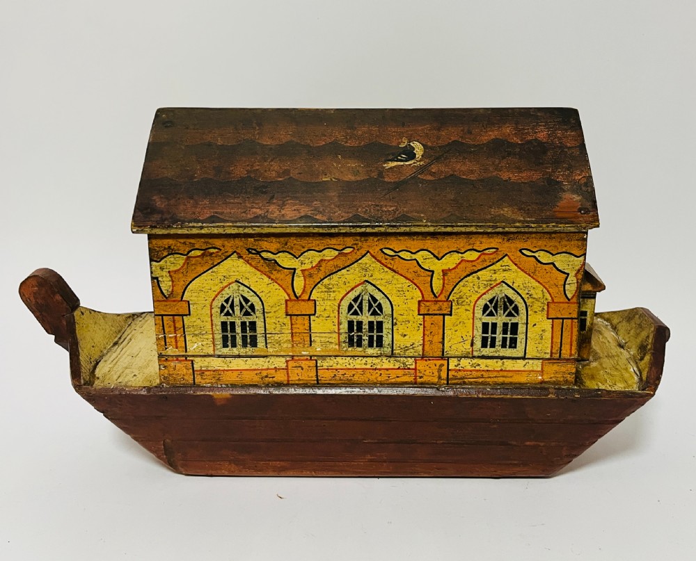 Victorian German Noah's Ark and Animals View V