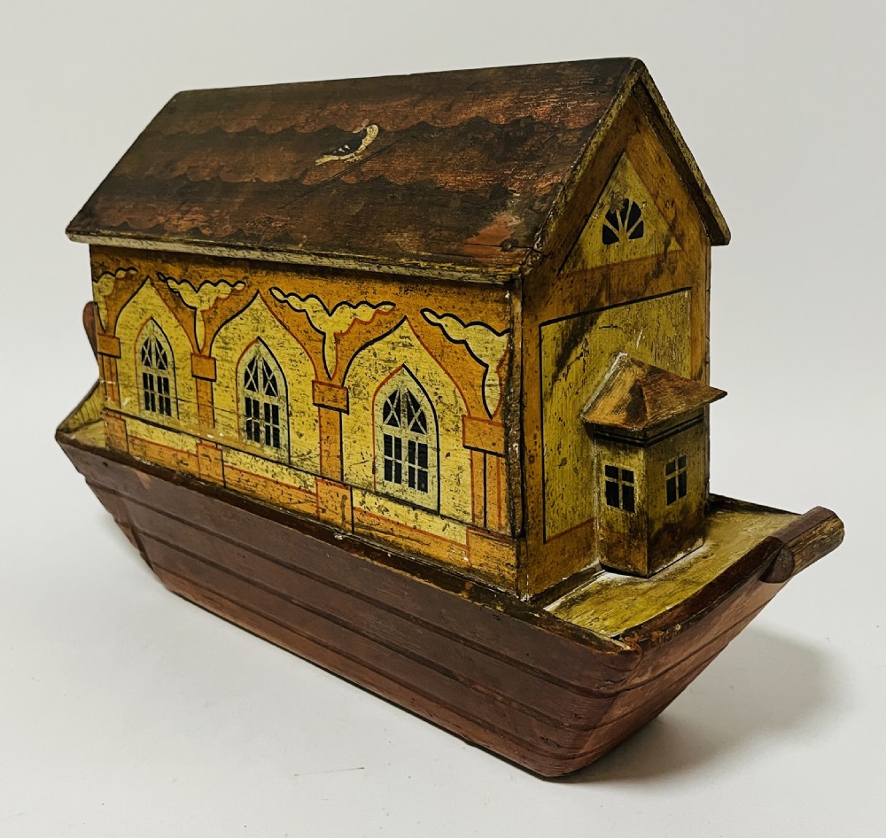 Victorian German Noah's Ark and Animals View XV