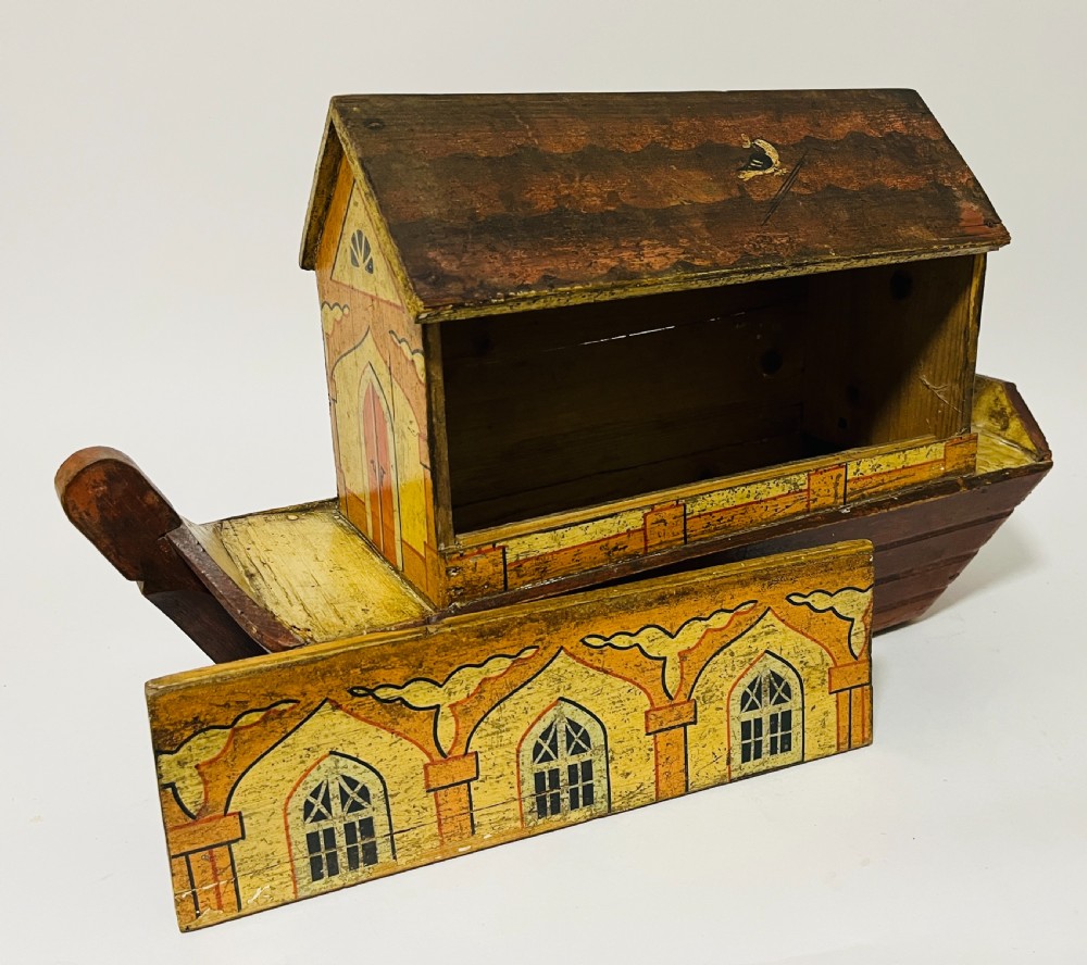 Victorian German Noah's Ark and Animals View XXI