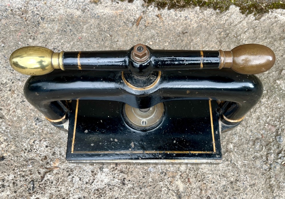 Victorian Cast Iron Book Press View II