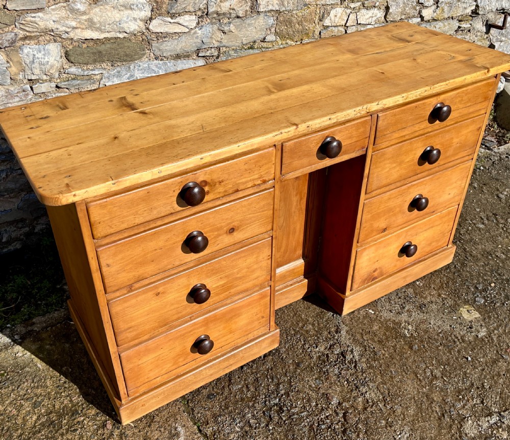 Antique Pine Dresser Base View II