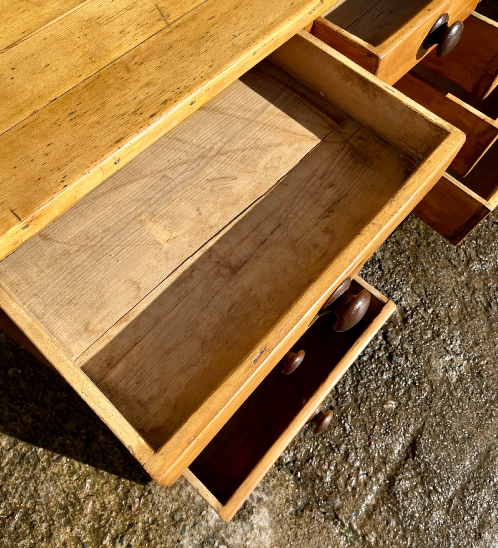 Antique Pine Dresser Base View IV