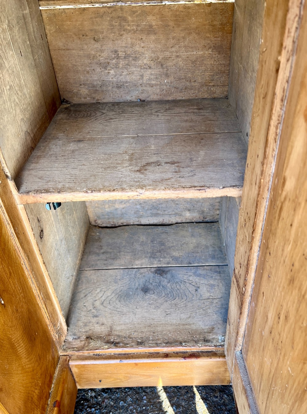 Antique Pine Dresser Base View VI
