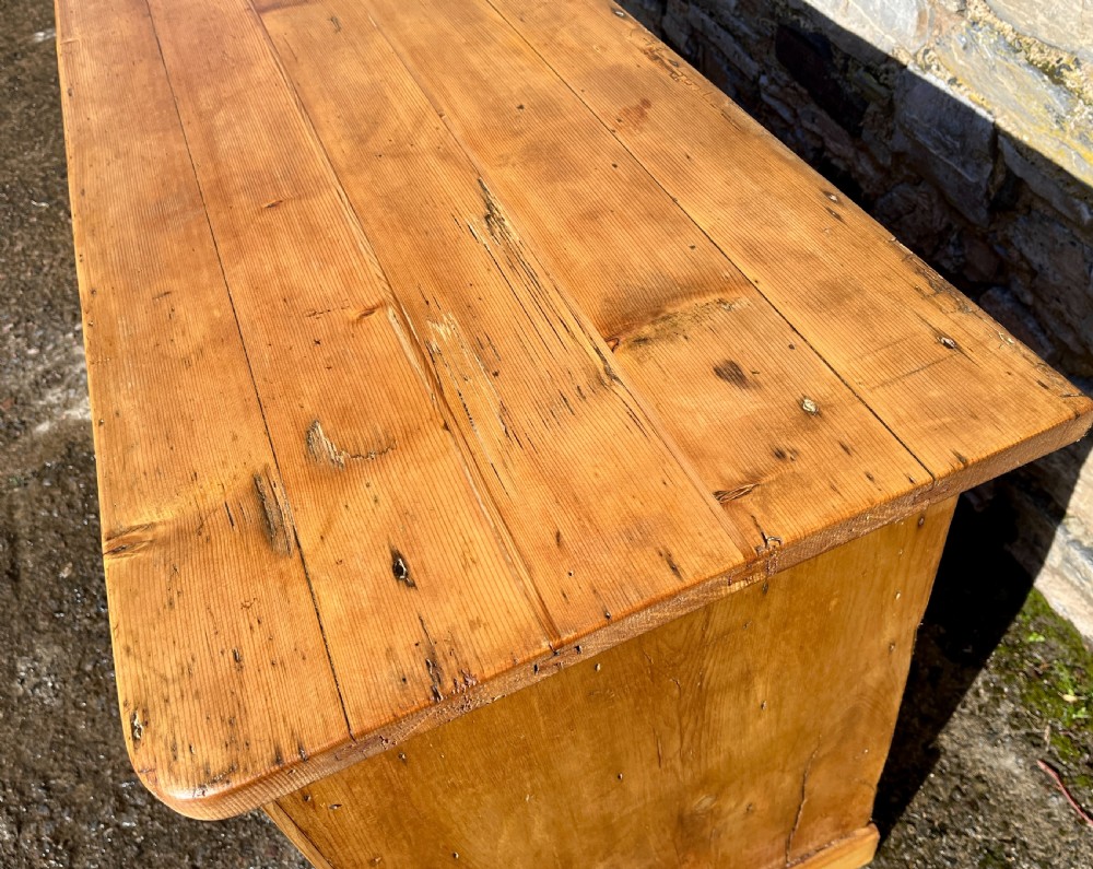 Antique Pine Dresser Base View XI