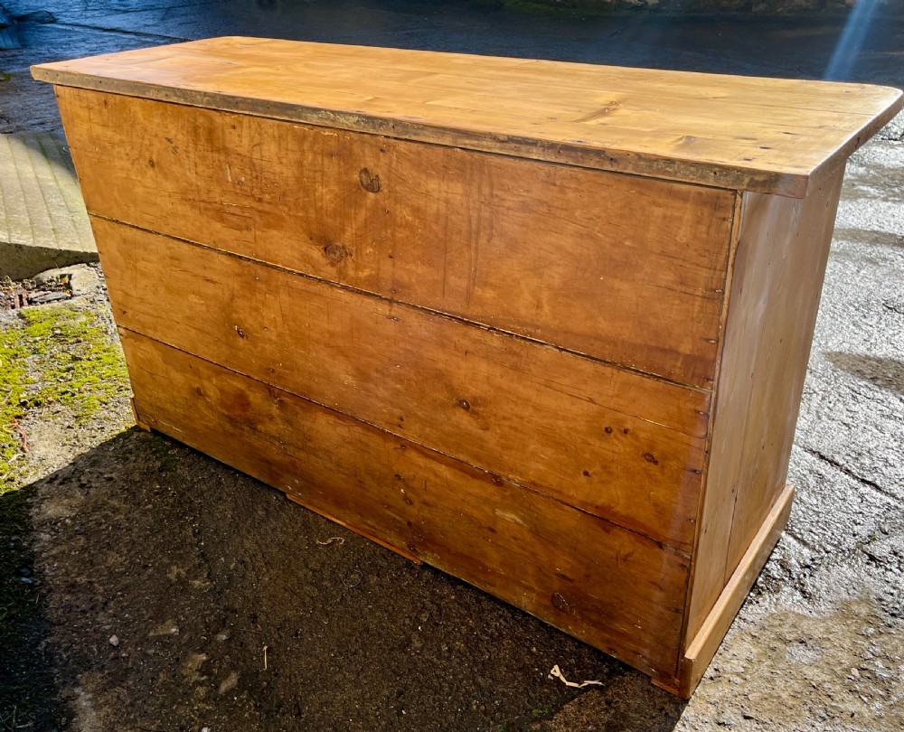 Antique Pine Dresser Base View XIV