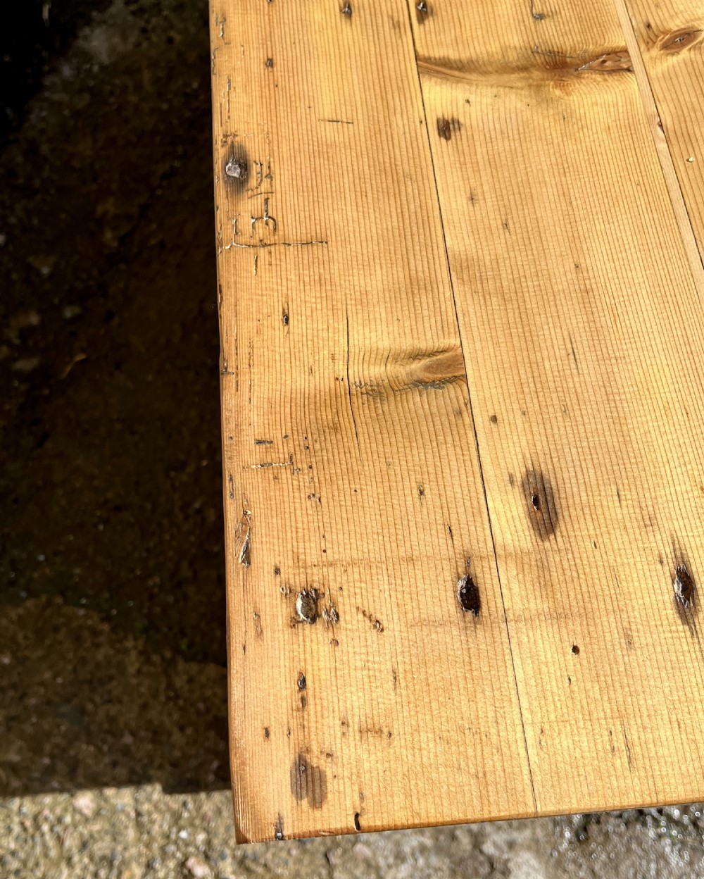 Antique Pine Dresser Base View XV