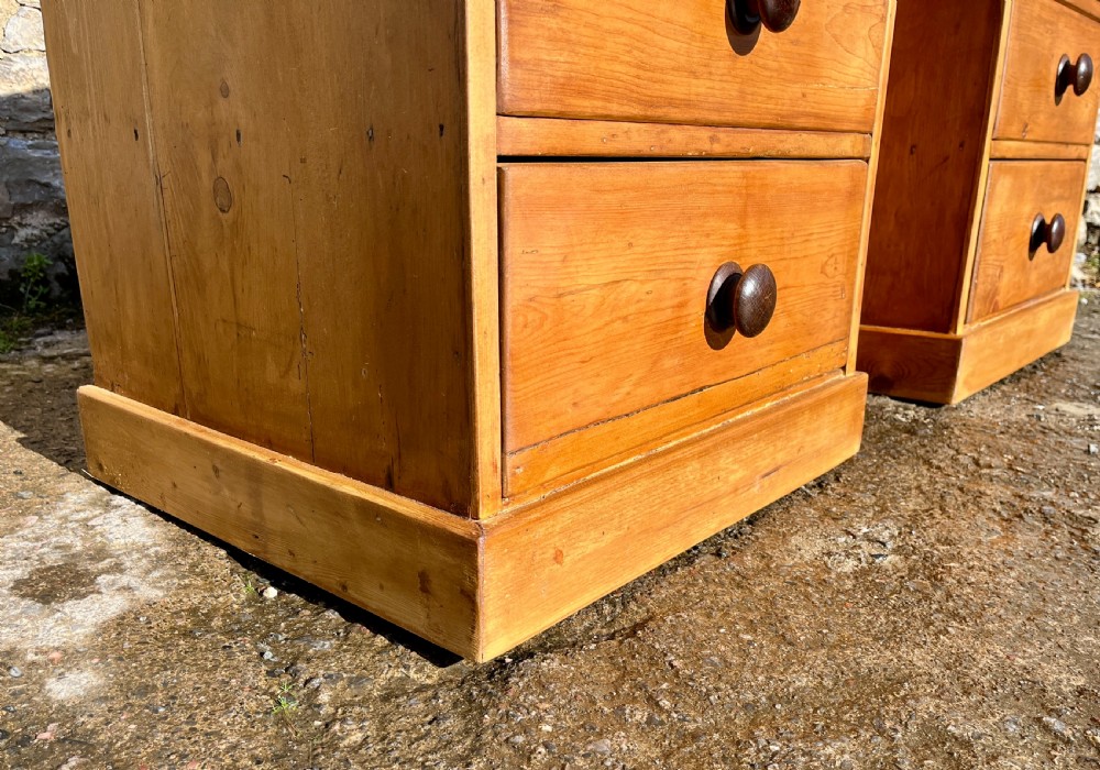 Antique Pine Dresser Base View XIX