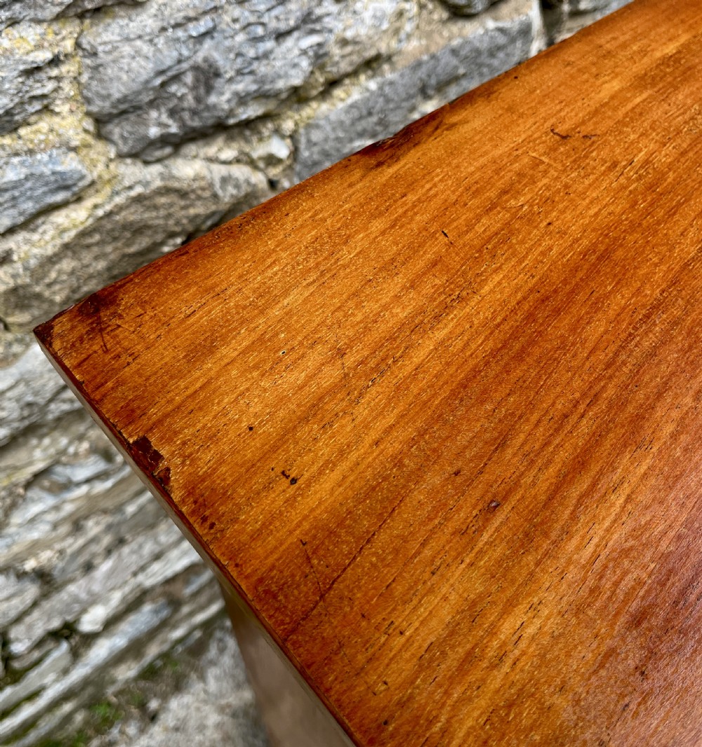 Victorian Mahogany Open Bookcase View XI