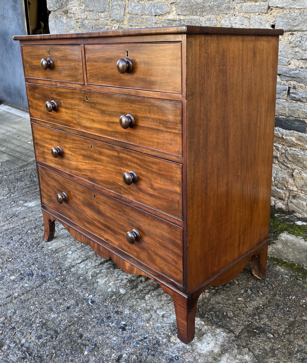 Regency Mahogany Chest of Drawers View VI