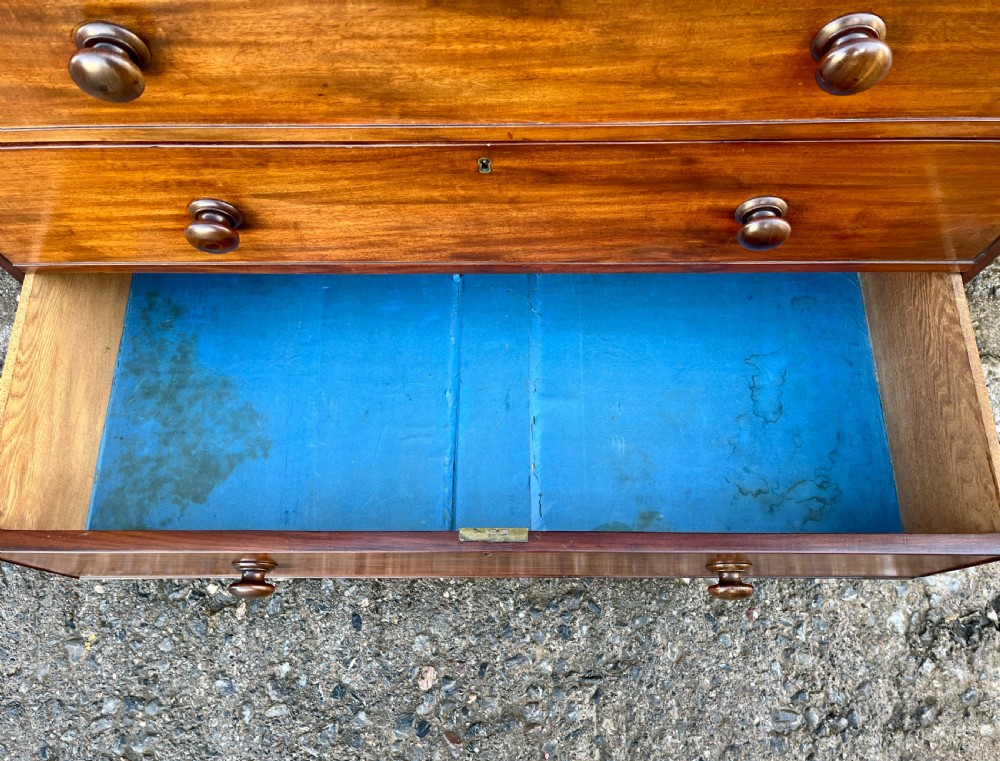 Regency Mahogany Chest of Drawers View IX