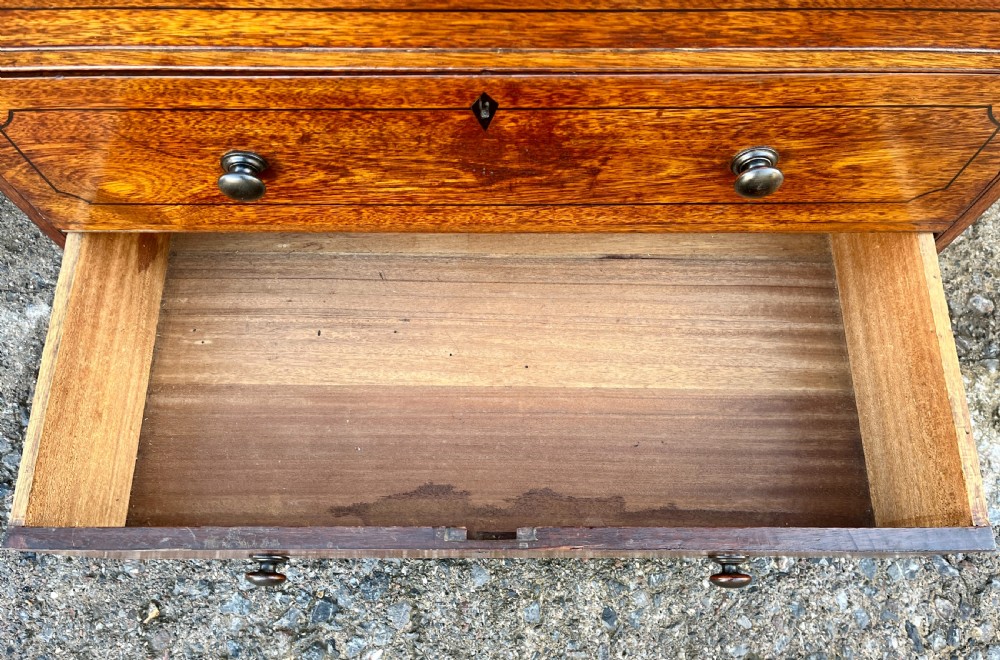 Antique Teak Military Chest of Drawers View VI