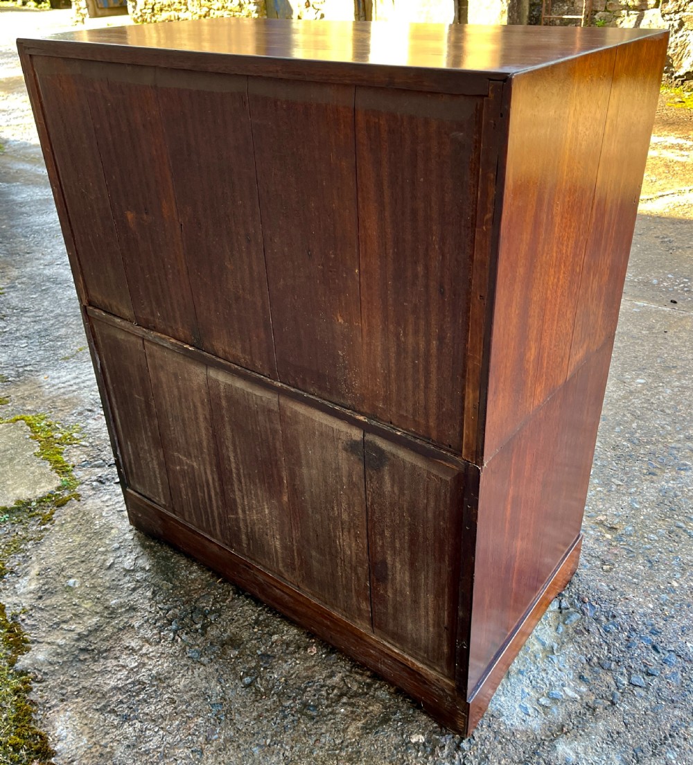 Antique Teak Military Chest of Drawers View X