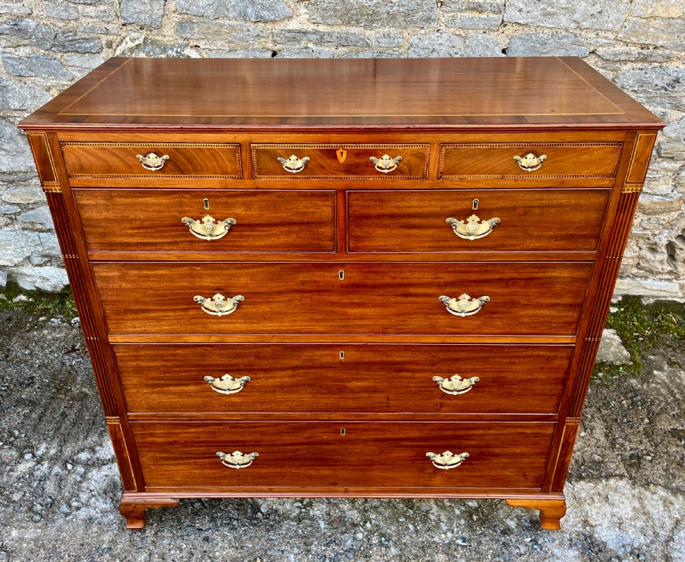 Large Victorian Mahogany Chest of Drawers