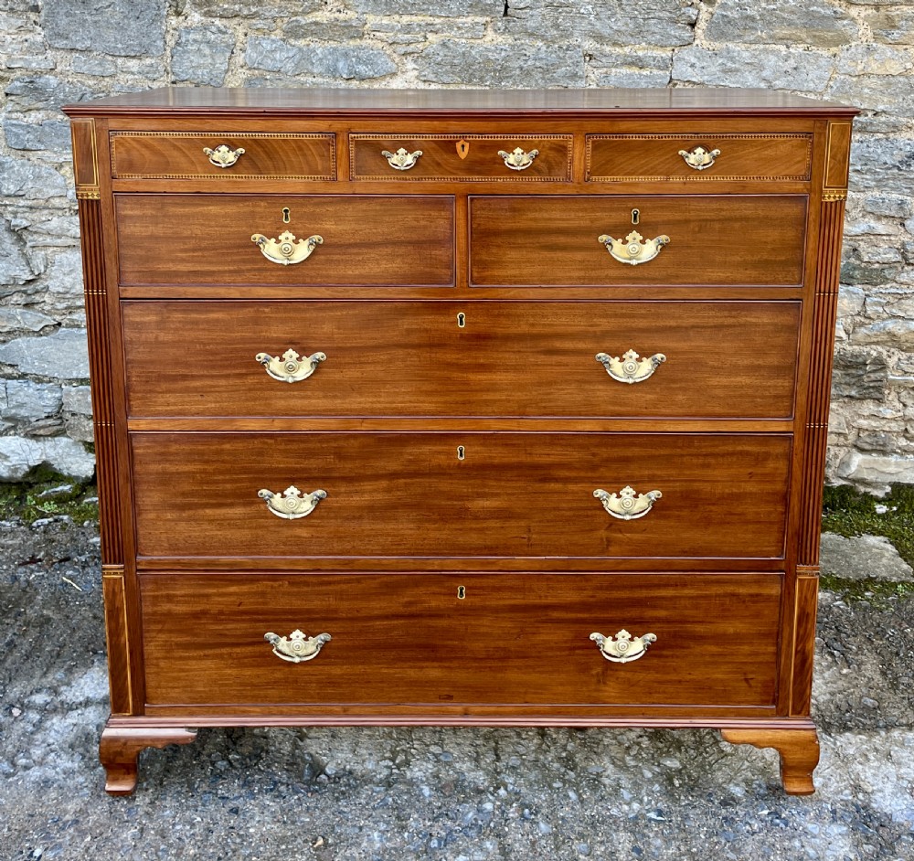Large Victorian Mahogany Chest of Drawers View II