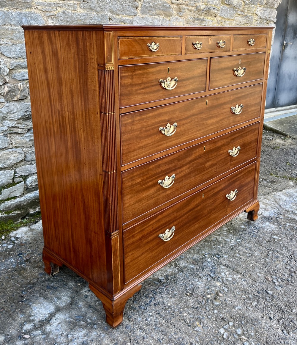 Large Victorian Mahogany Chest of Drawers View IV