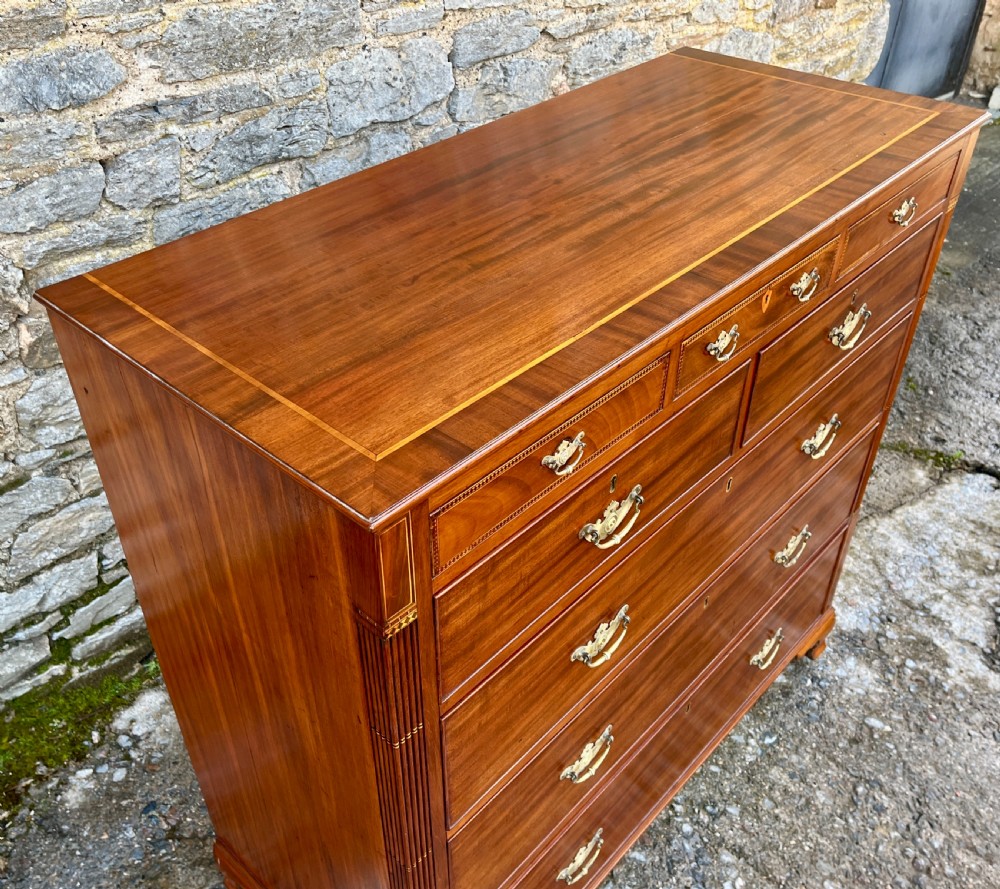 Large Victorian Mahogany Chest of Drawers View V