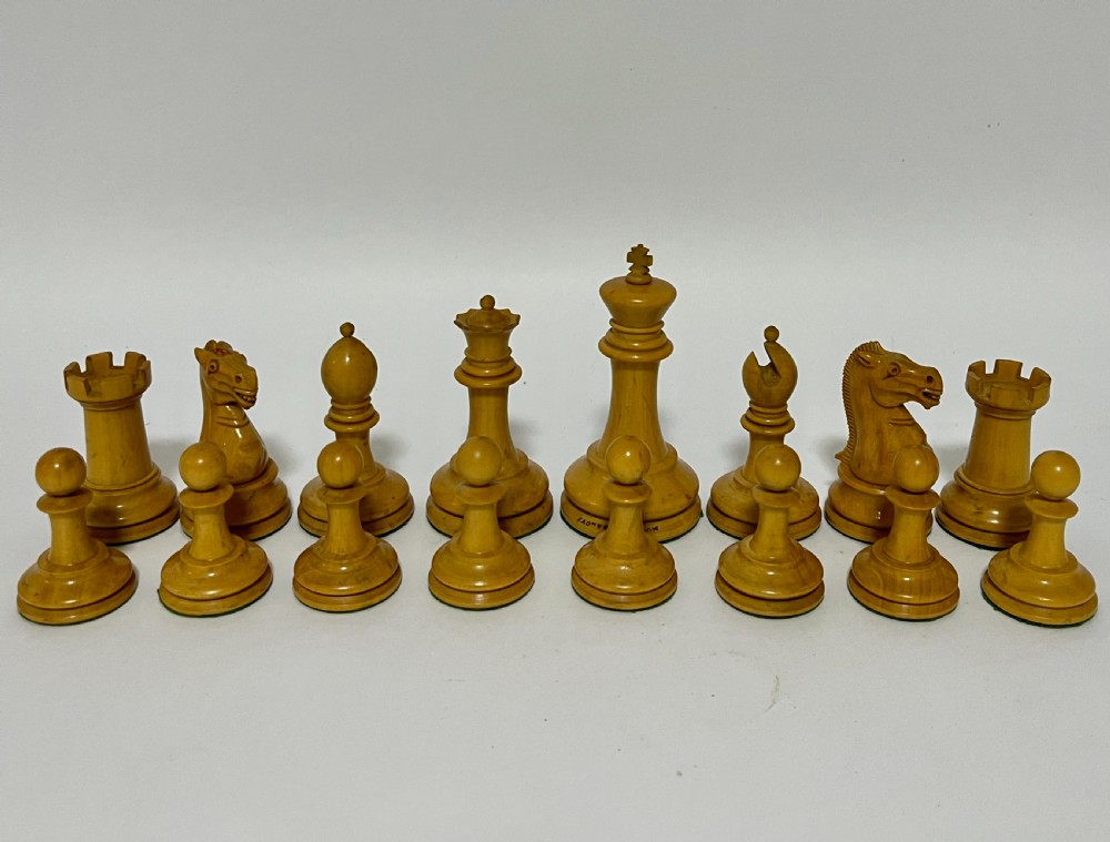Victorian Jaques Staunton Chess Set View II