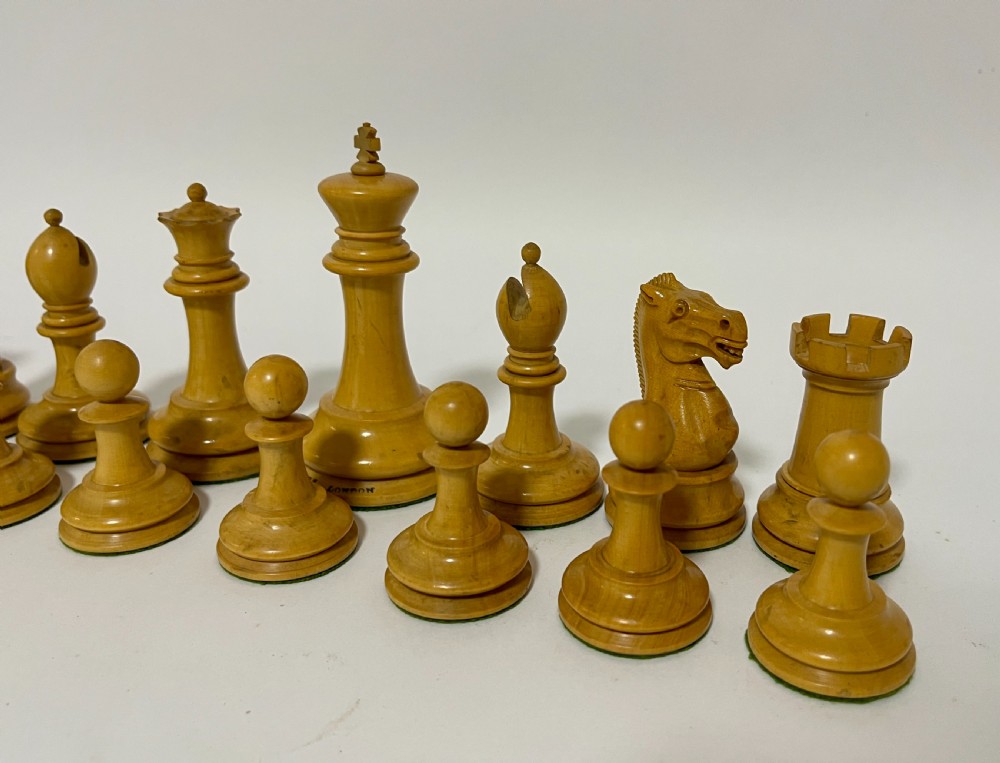 Victorian Jaques Staunton Chess Set View III