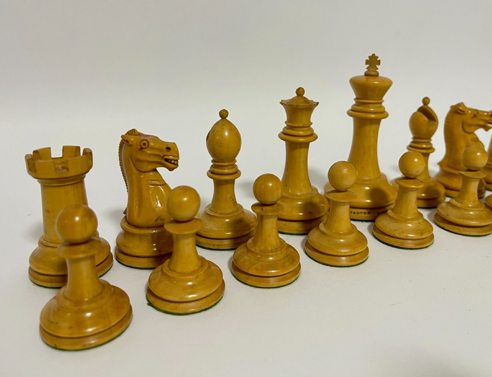 Victorian Jaques Staunton Chess Set View IV