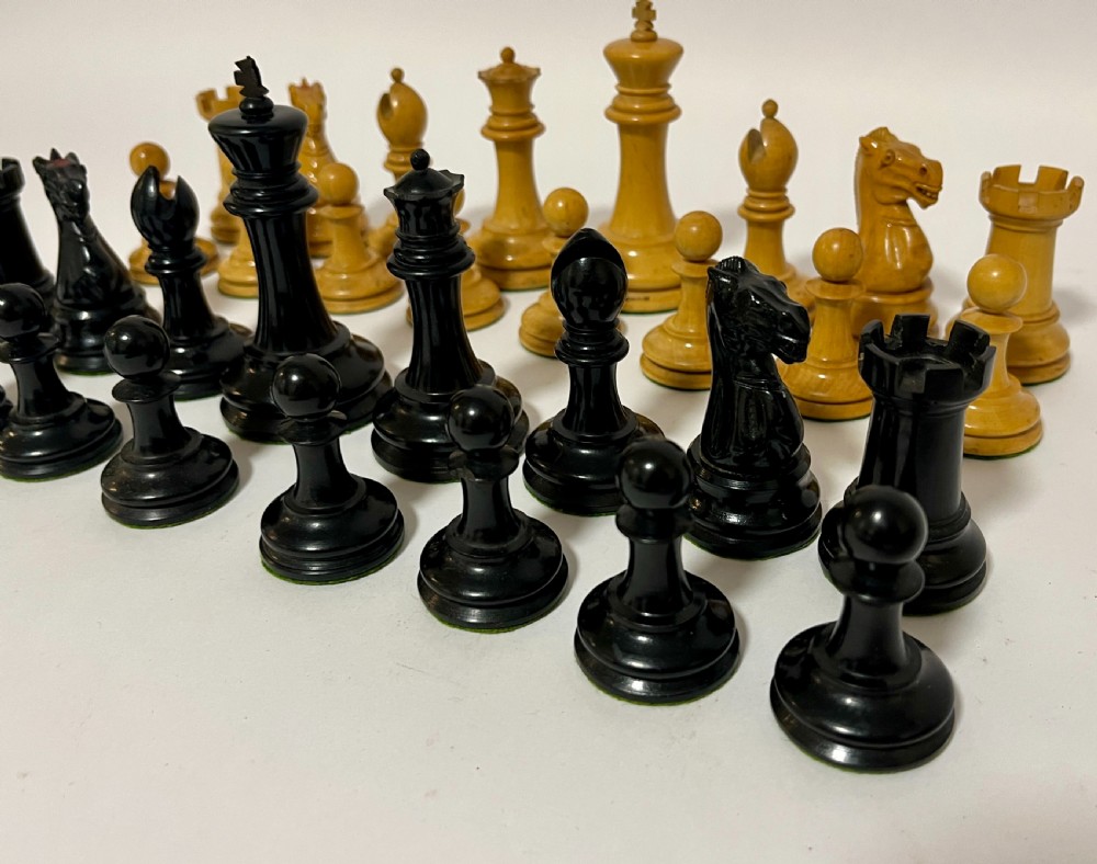 Victorian Jaques Staunton Chess Set View V