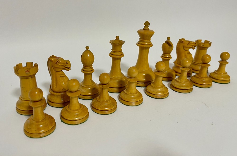 Victorian Jaques Staunton Chess Set View VIII