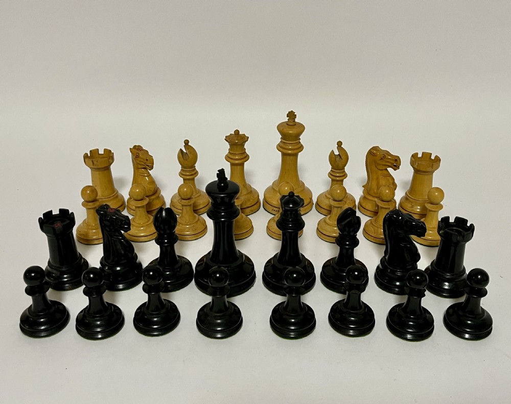 Victorian Jaques Staunton Chess Set View XVI