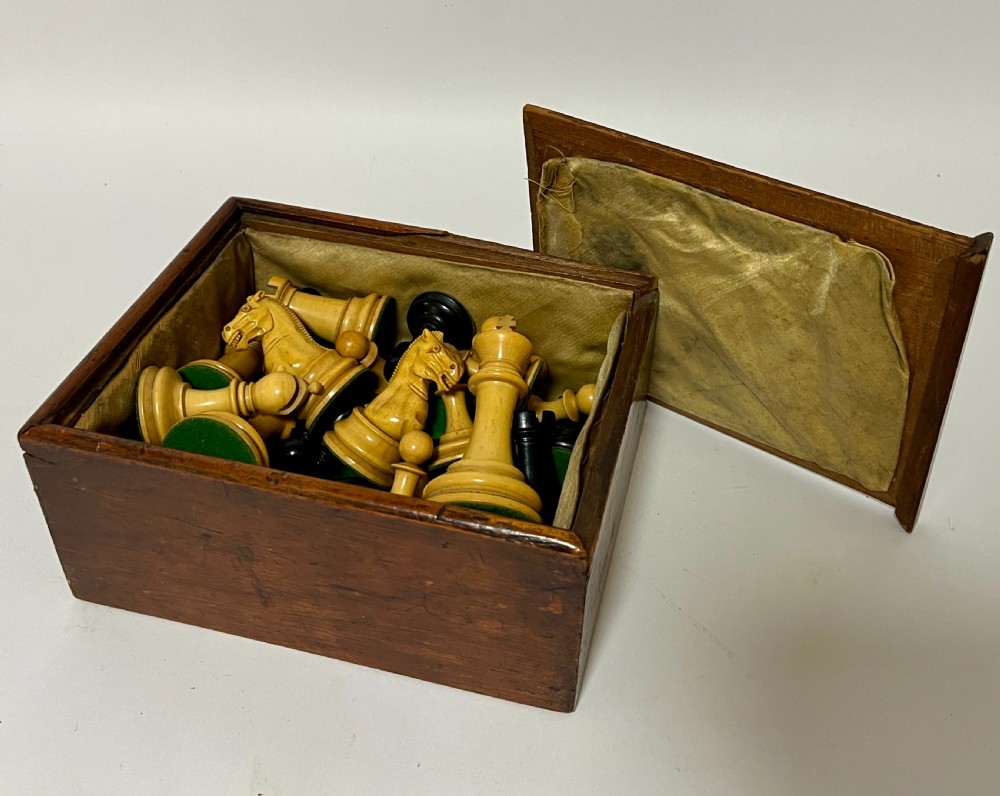 Victorian Jaques Staunton Chess Set View XIX