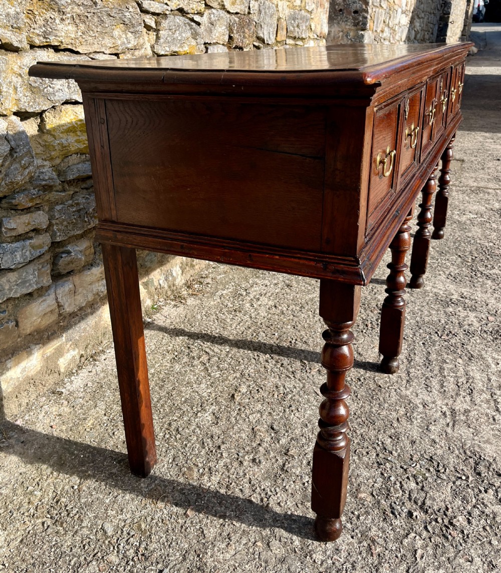 18th Century Oak Dresser Base View IV