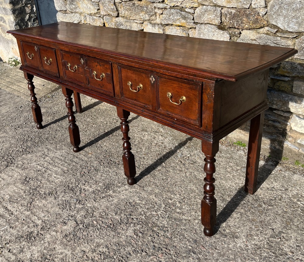 18th Century Oak Dresser Base View VIII