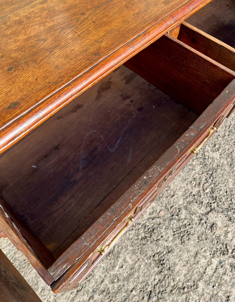 18th Century Oak Dresser Base View XI