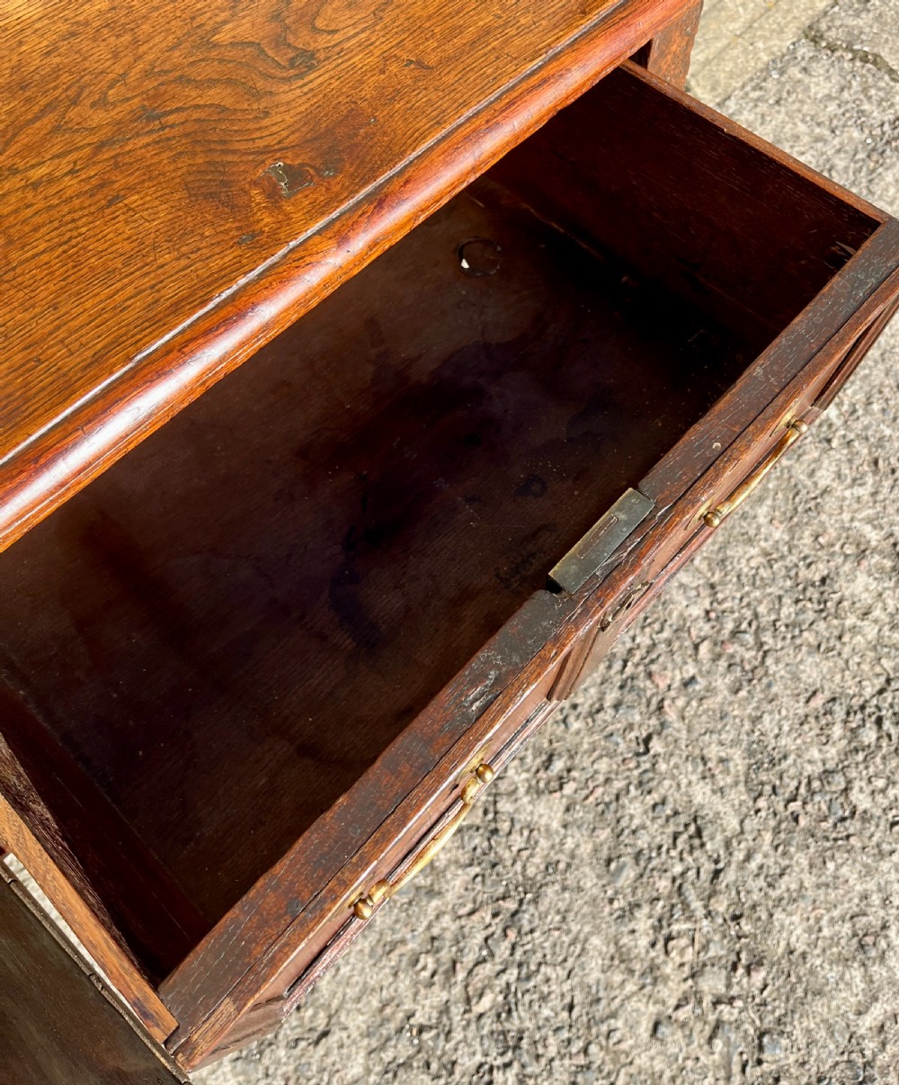 18th Century Oak Dresser Base View XII