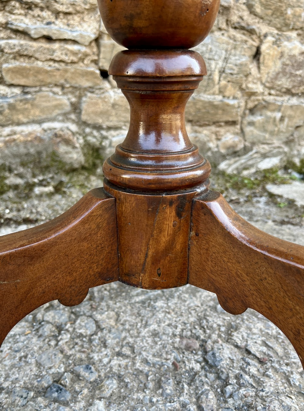 Victorian Mahogany Wine Table View IX
