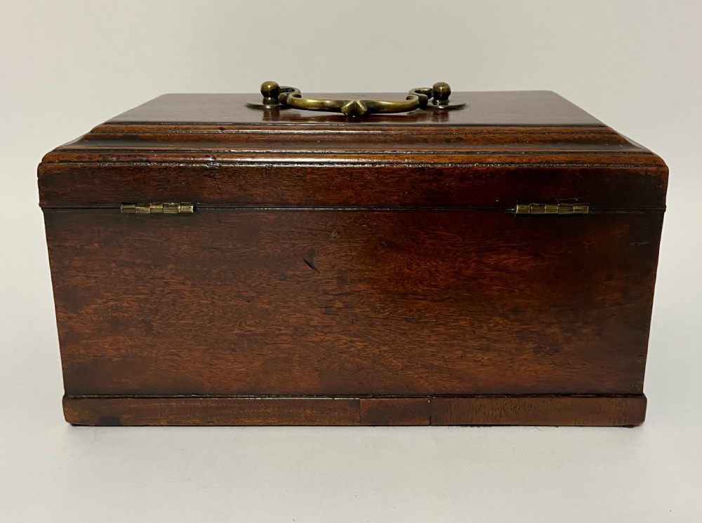 18th Century Georgian Mahogany Tea Caddy View VII