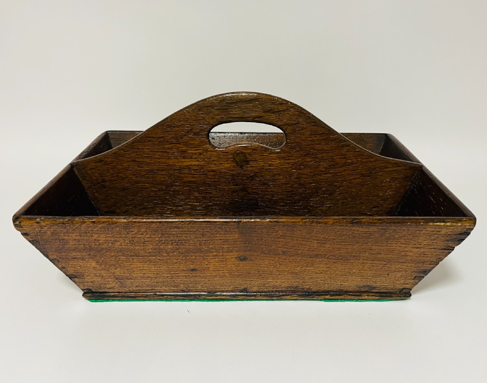 Georgian Oak Cutlery Tray