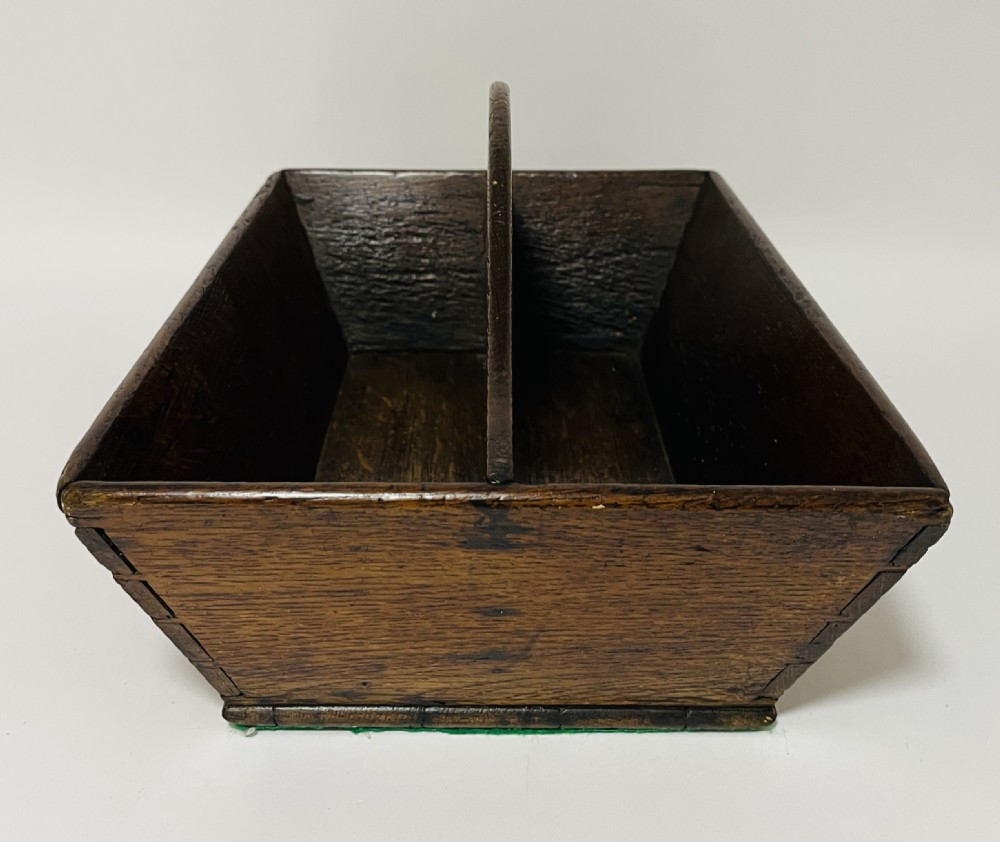 Georgian Oak Cutlery Tray View III