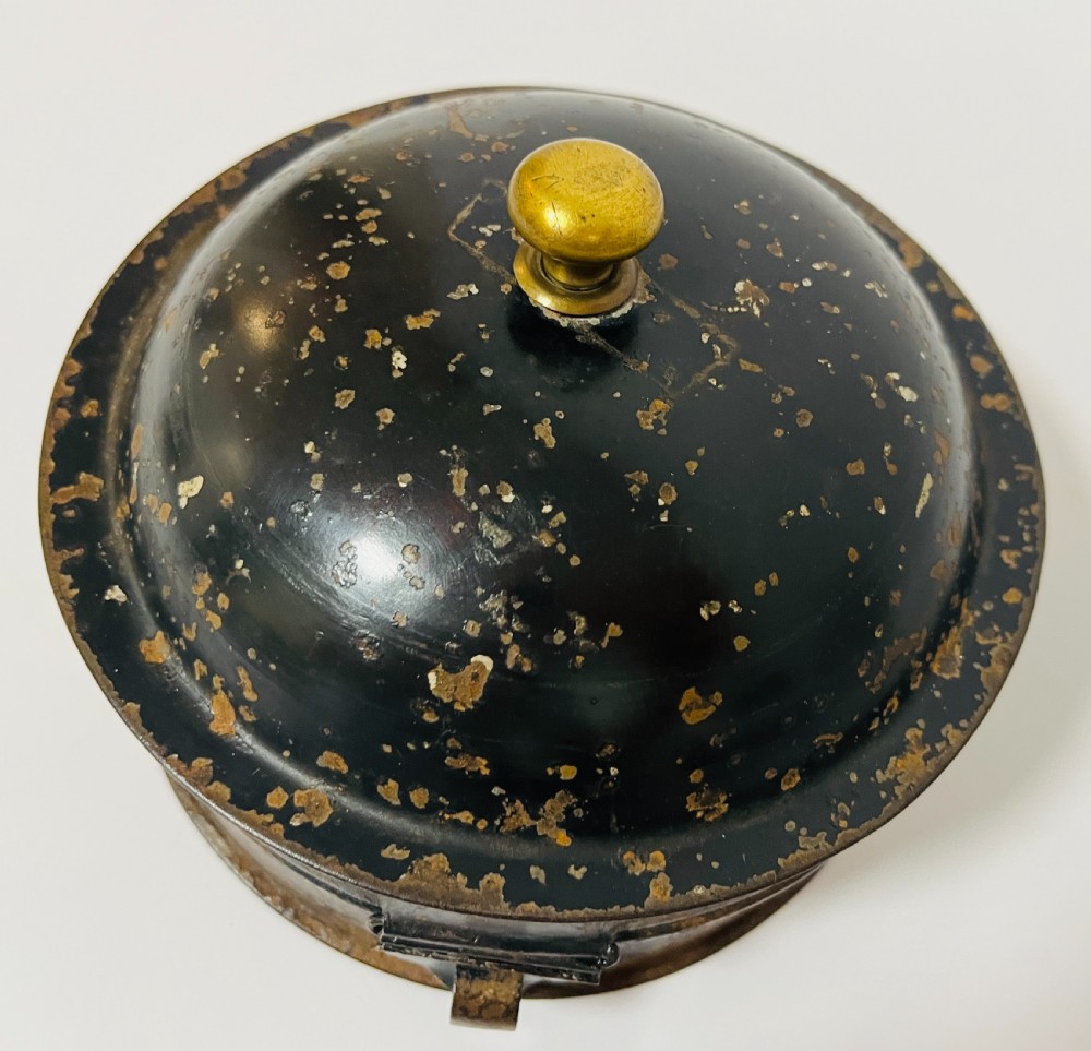 Antique Toleware Spice Tin View VIII
