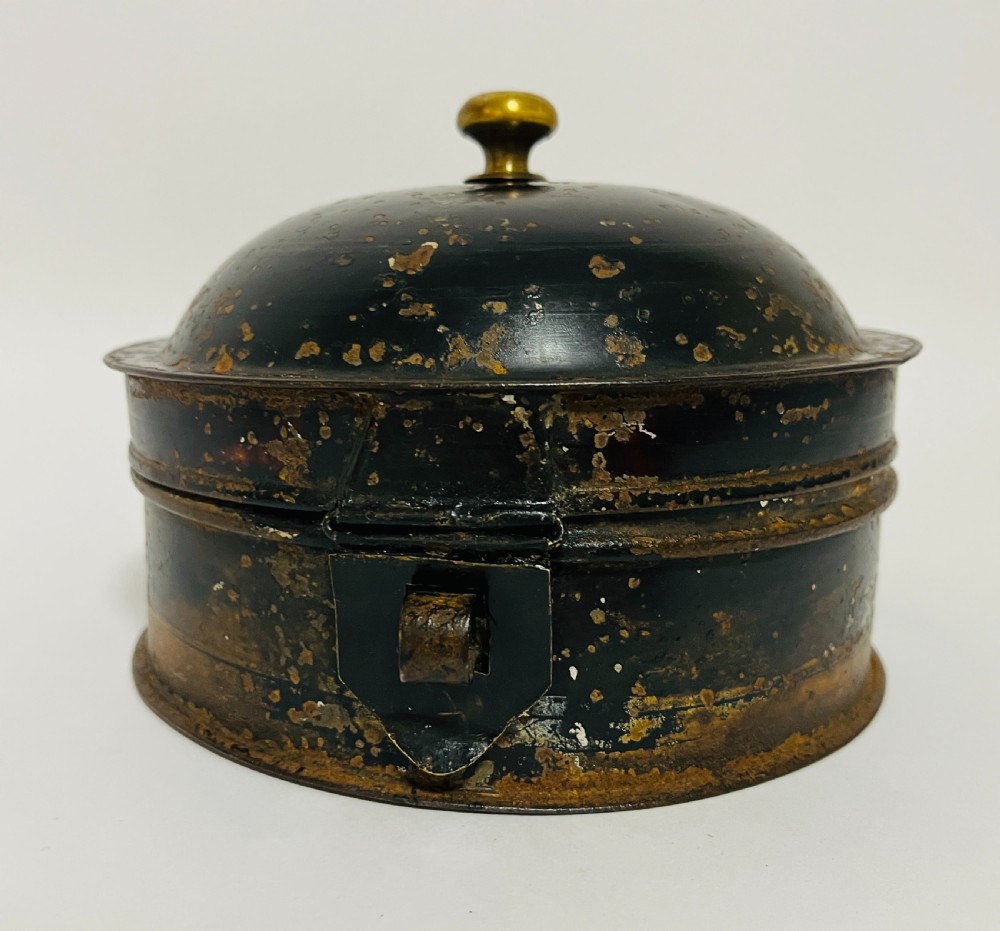 Antique Toleware Spice Tin View IX