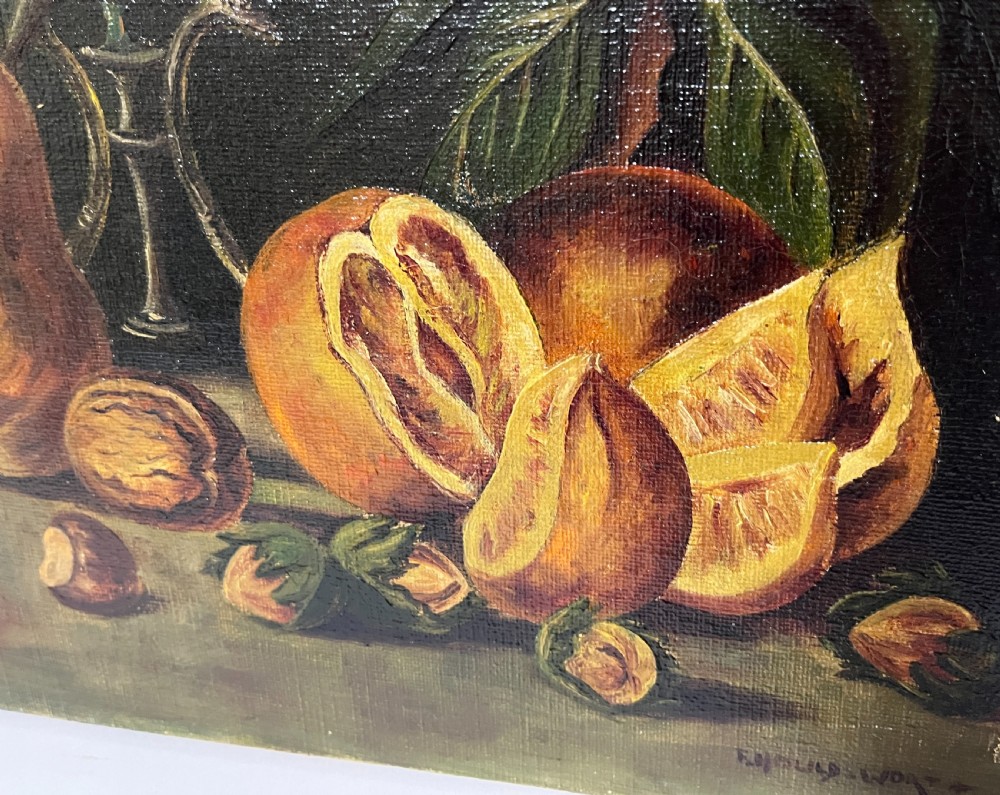 Still Life Oil on Canvas View V