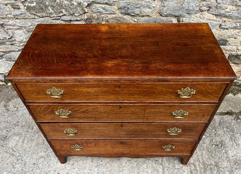 Georgian Oak Chest of Drawers View III