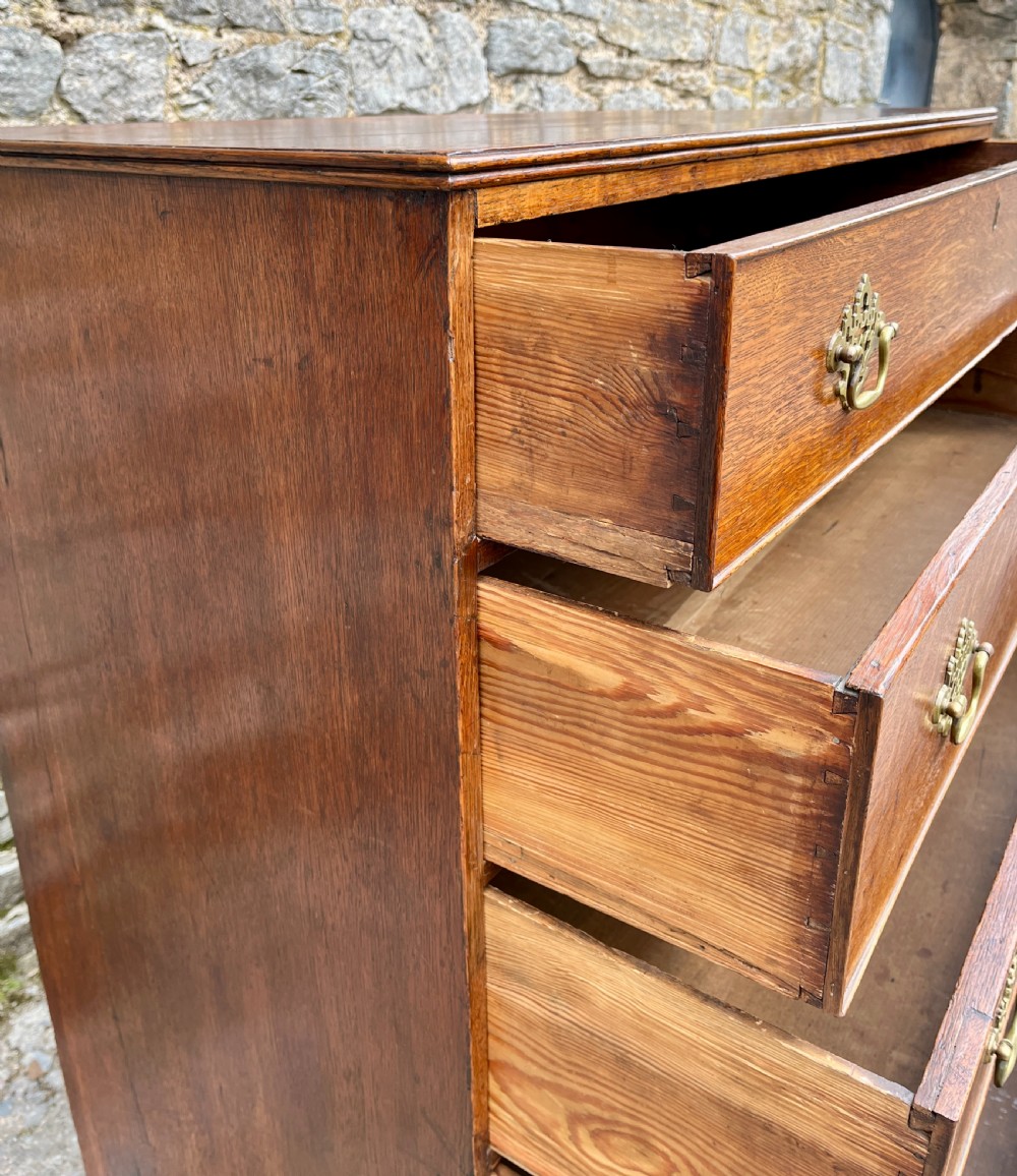 Georgian Oak Chest of Drawers View VI