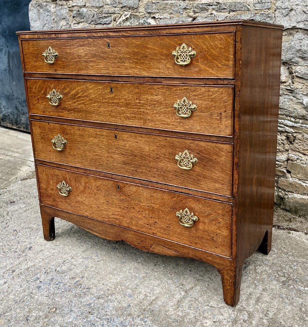 Georgian Oak Chest of Drawers View XI