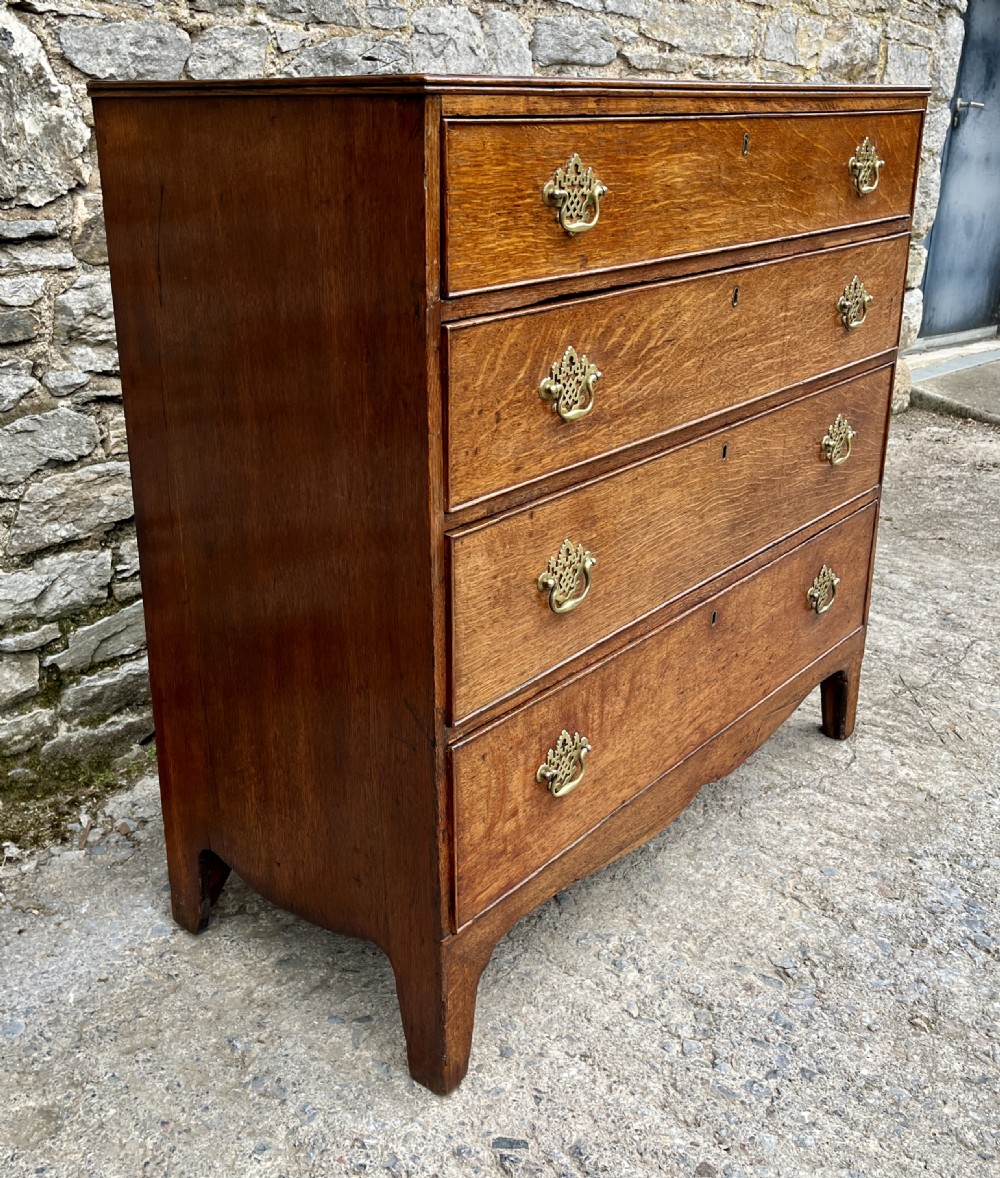 Georgian Oak Chest of Drawers View XVII